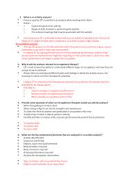 Maybe you would like to learn more about one of these? Activity Analysis Studocu