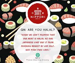 You D Be Thinking That Just Because Malaysia Is A Muslim Majority Country That Everything Is Halal But This Is Not Tru Halal Japanese Chef Japanese Restaurant