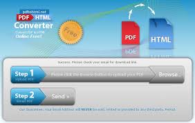 Convertit divers types de documents (office, openoffice, staroffice, postscript online pdf 2 html converter: Convertir En Ligne Un Fichier Pdf En Html Pdftohtml