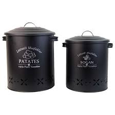 Patates Ve Sogan Sepeti 12 L 6 L Siyah A101