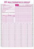 Pink Single OMR Sheet, For Office, GSM: 80 - 120 at Rs 1.50 ...