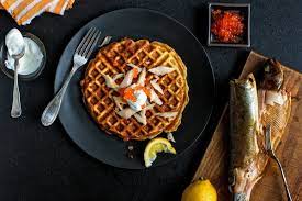 Potato Waffles With Smoked Trout Recipe Nyt Cooking
