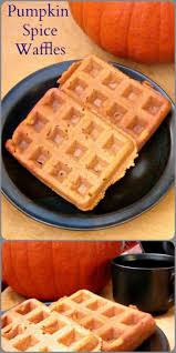 Gluten Free Pumpkin Spice Waffles Inhabited Kitchen Rezept Waffeleisen Backen Fruhstuck