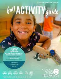 Spokane Parks & Recreation Fall 2018 Activity Guide
