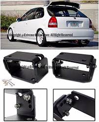 Amazon Com For 96 00 Honda Civic 3dr Hatchback Type R Spoiler Ctr Wing Riser Black Alex Tilt Mount Bracket Ek9 199 Honda Civic Honda Civic Hatchback Hatchback