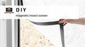 Diy Magnetisches Fliegengitter Super Einfach Diy Insect Screen Insect Screening Magnets