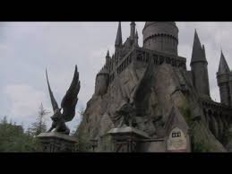 The perks of 'riding at home' include popcorn and your outfit of choice. Wizarding World Of Harry Potter Hogsmeade Virtual Tour