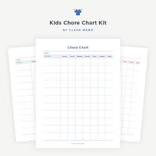 Kids Chore Chart Kit