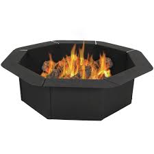 60 inch fire pit ring. Sunnydaze 30 Fire Ring Octagon Heavy Duty Steel Fire Pit Liner Insert 30 Overstock 15998855