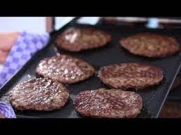 Hamburger Patties With Rational Selfcookingcenter Whitefficiency How To Cook Burgers Hamburger Recipes Patty Recipes