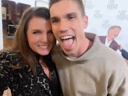 boldandbeautifulcbs Christmas party with my onscreen baby boy  @tannernovlan_ and my onscreen baby girl @jacquelinemwood_1 such a  wonderful time had by all! LOVE working with these two! ❤️ @kimberlin_brown  #party #actor #actress