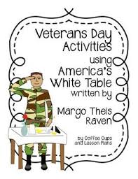 Veterans Day Or Memorial Day Activity America S White Table Veterans Day Activities Memorial Day Activities Veterans Day