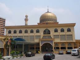 Blue mosque of malaysia shah alam masjid. Masjid Salehuddin Al Ayyubi Mapio Net
