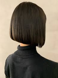 2020年 前下がりショートボブ前髪あり なし アナタはどっち派 hair 前下がりボブ 黒髪ボブのヘアスタイル 前下がりボブ 前髪あり