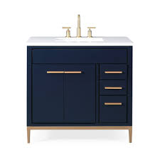 Incorporate the amish 36 mid century modern bathroom vanity into your master bathroom for a unique modern touch! Tennant Brand Modern Bathroom Vanities