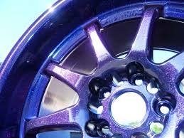 Black And Purple Car Rims Prismatic Powders Ink Black With Chameleon Violet Top Coat Purple Jeep Custom Wheels Cars Purple Jeep Wrangler