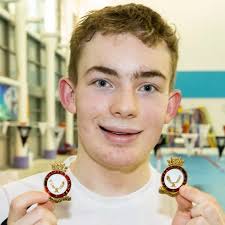 Lanark swimming star Connor Fallon strikes double gold