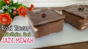 Bahan bahan setup roti tawar coklat : Resep Roti Setup Banotaro Coklat Lumer Asahid Tehyung Tutorial