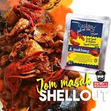 Cajun sauce / seafood boil sauce recipe ingredients: Cajun Butter Sauce Resepi Shellout Spices Exclusive Seafood Restaurant Seafood Boil Shopee Singapore