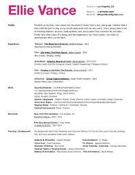 Voice Actor Resume Example Google Search In 2020