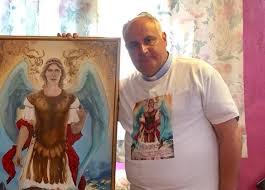 Grande arcangelo uriele.mosaico di sant'uriel di james powell e figli, nella chiesa di san giovanni evangelista, warminster, wiltshire. I Sette Arcangeli Avv Carmine Alvino