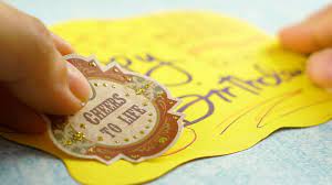 Depending on how large or small you want to card to be, you can also use a piece of good quality cardstock (a4 size), cut it in half, and then fold it down the middle. How To Make A Simple Handmade Birthday Card 15 Steps