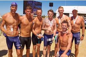 Singlets Harrison Reidy Jesse Maxi Hoppo And Deano Man Swimming Abs Workout Routines Six Abs