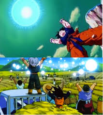 Everyone!.i need you all to lend me your energy! Goku Spirit Bomb Blank Template Imgflip
