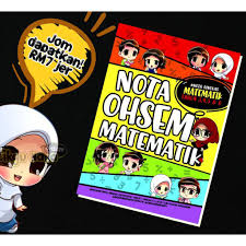 Muat turun pelbagai koleksi nota padat matematik upsr untuk rujukan semua murid dan guru. Buku Nota Ohsem Matematik Upsr B O M Shopee Malaysia