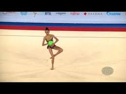 Lin Angeline Sgp 2019 Rhythmic Junior Worlds Moscow Rus Qualifications Ball Youtub Rhythmic Gymnastics Training Gymnastics Training Gymnastics World