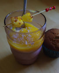 Tapioca Au Lait De Coco Et Son Coulis De Mangue Recette Coulis De Mangue Recettes De Cuisine Recette Tapioca