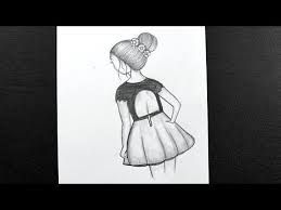 Simple Pencil Drawing Of Girl How To Draw Side Face Of Girl Beautiful Girl Drawing Youtube In 2020 Beautiful Girl Drawing Girl Drawing Pencil Drawings