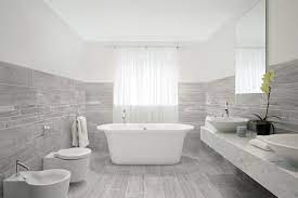 Porcelain Tile With Mixed Look Of Wood Stone And Concrete From Marmomix Wood Tile Bathroom Luxury Bathroom Grey Bathrooms