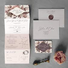 Belle Wedding Invitation Concertina Wedding Invitation Floral Wedding Invitation Blush Pink Wedding Invitation Floral Wedding Invitation Wedding Invitations With Pictures Floral Wedding Invitations Blush Pink Wedding Invitations