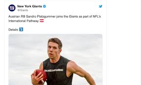 Sandro platzgummer began playing american football the age of 9 and quickly made a name for himself. Das Wort Zum Sonntag Vom 3 5 2020 Osterreichs Football Portal