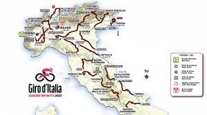 Sarà la tappa più impegnativa delle prime tre del giro d'italia. Giro D Italia 2021 Calendario Delle 21 Tappe Date Percorso