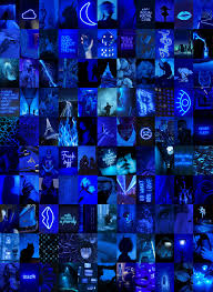 We are a premier provider of … Blue Wall Collage Kit Dark Blue Aesthetic Collage Kit Etsy Singapore