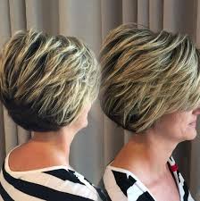 If there was an award for the most classic short stacked bob haircut, it would go to this one. Thick Hair Bob Haircut Short Novocom Top