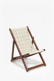 Acacia Macrame Deck Chair Macrame Chairs Deck Chairs Wood Folding Chair