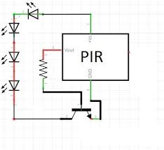 How To Make A Simple Motion Sensor Led Light Revisited Pir Motion Sensor Sensor Led Lights