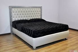 Cm 190 x 210 h25 testata h80. Letto Con Cornice In Legno Elisabetta Vama Divani