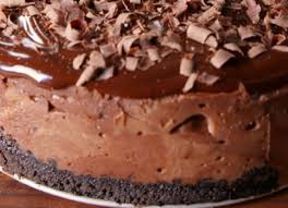 Recette Gateau Mousse Au Fromage Et Chocolat Oreo Chocolate Cheesecake Recipes Chocolate Cheesecake Easy Chocolate Cheesecake