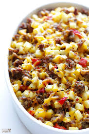 Then run a knife along the outer edge and. Easy Cheesy Breakfast Casserole Gimme Some Oven