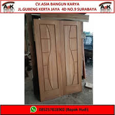 Perbedaan harga kusen tersebut biasanya disebabkan karena distribusi bahan baku utama kayu. Jual Pintu Kayu Mahoni Cv Asia Bangun Karya Surabaya Jawa Timur Indotrading