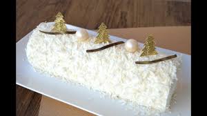 Buche De Noel Noix De Coco Et Mangue
