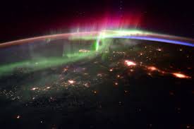Aurora And The Pacific Northwest Aurora Borealis From Space Beautiful Space Pictures Northern Lights