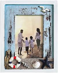 Beach house themed bedroom,beach themed bathroom ideas,how to make a beach themed room, with resolution 1200px x creative and luxurious home ideas. Sea Glass Photo Frame Nautical Beach Themed Home Decor 6x4 Natural Picture Frame Shabby Chic Greys Blues Visual Arts Craft Supplies Tools Thangmayschneider Vn