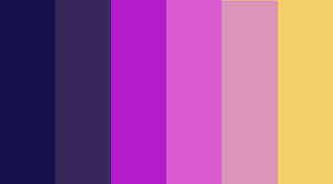 80s 90s Retrowave Color Palettes Neon Colour Palette Retro Color Palette Halloween Color Palette