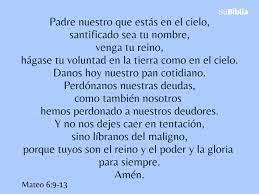 El padre nuestro es la única oración que enseñó jesús a sus apóstoles. La Oracion Del Padre Nuestro En La Biblia Su Biblia