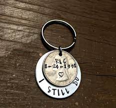If you're looking for some inspiration, we've put together a list of 21 gifts that will show him. Husband Gifts 25th Anniversary Gift For Men Quarter Jewelry 25 Years Personalized Gift Han Mens Anniversary Gifts 25th Anniversary Gifts Gifts For Husband